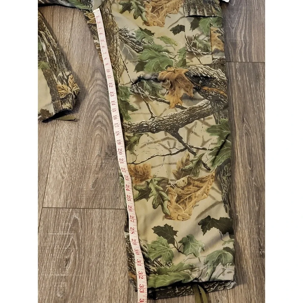 Vintage Rattlers Brand Realtree Camo Cargo Hunting Pants Size XL Made In USA NWT